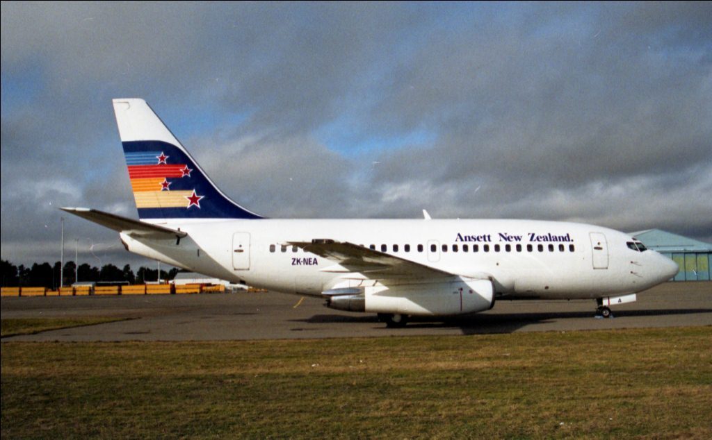 The Boeing 737 100 B737 130 Zk Nea City Of Auckland Msn