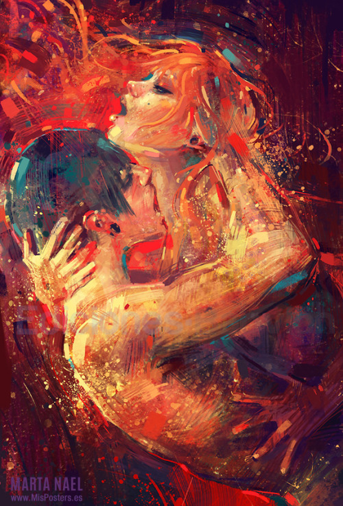 awesomedigitalart:Be my Valentine by MartaNael