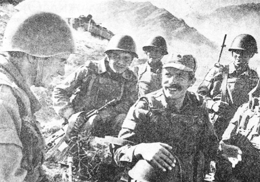 Soviet infantry in Afghanistan.(Collection of David Isby)