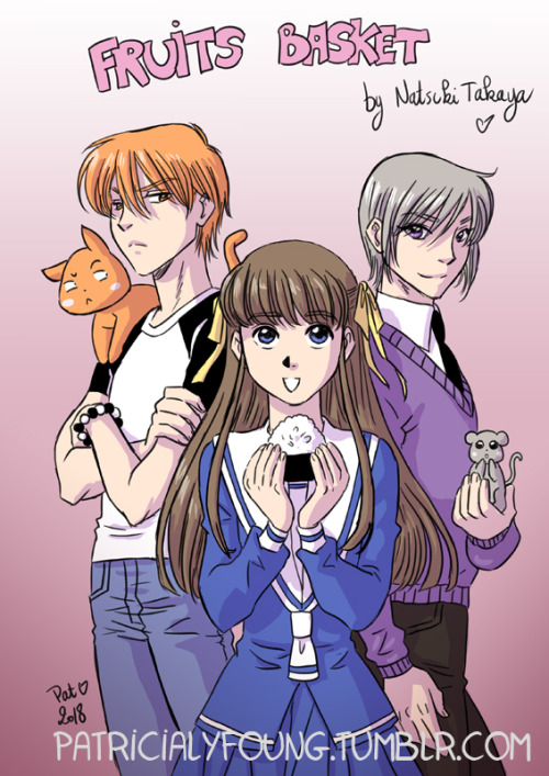 Et voilà un fanart de Fruits Basket !! J’ai relu tous les mangas...