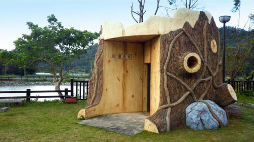 itscolossal:Japanese-Designed Public Restrooms in the Shape of...