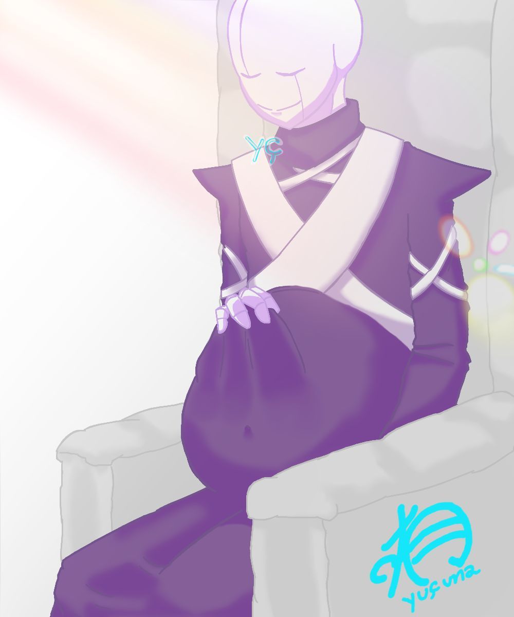 Yucuna 有 My First Xtale Underverse Fanart D Pregnant