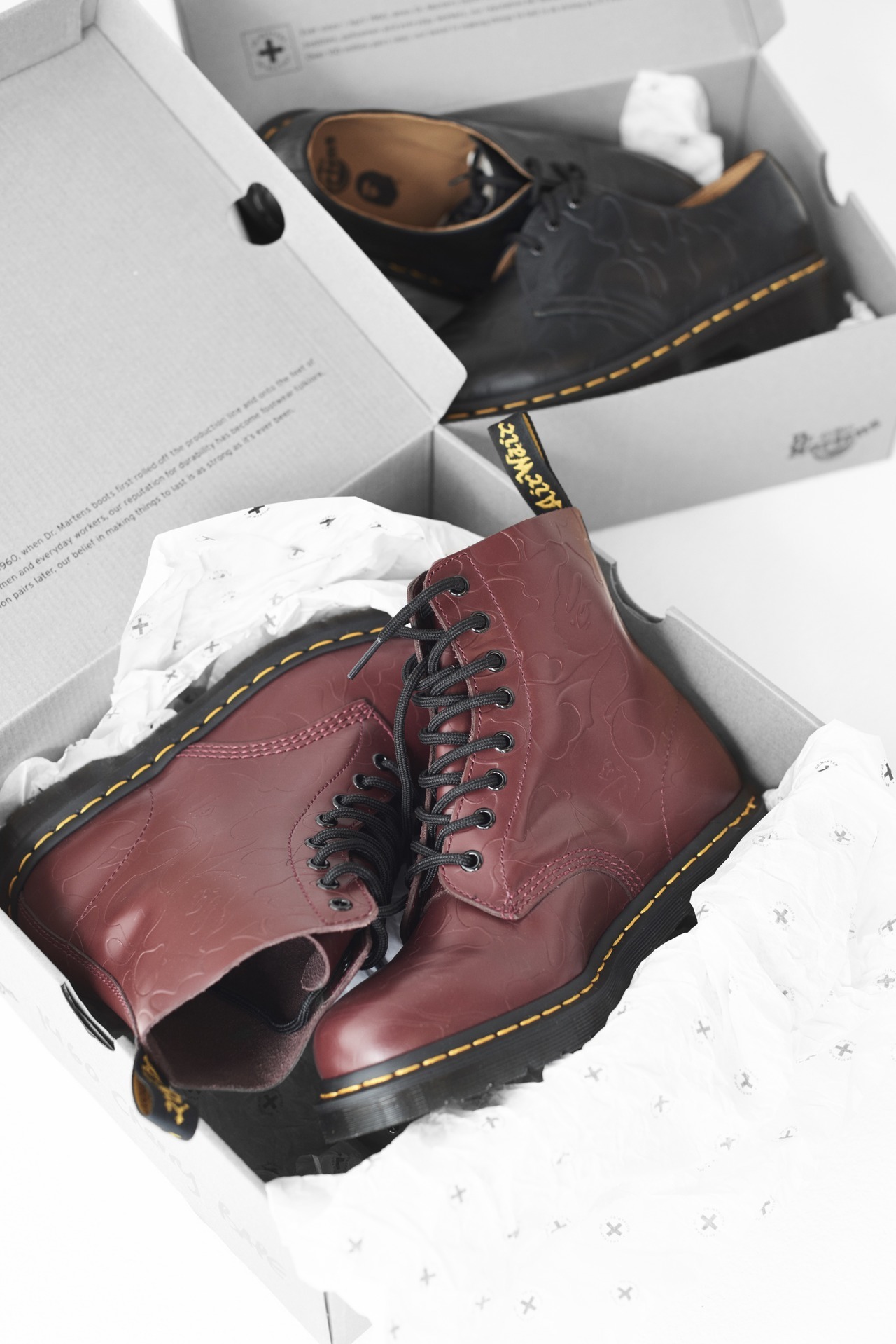 dr martens x bape 2018