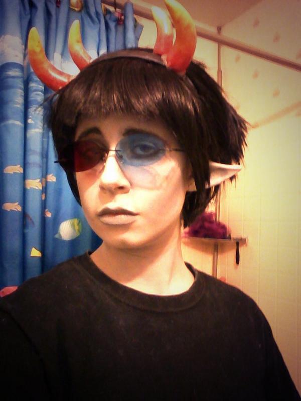 really bad homestuck cosplay