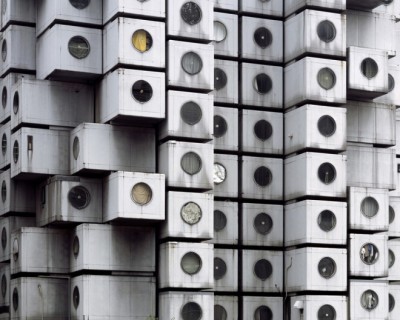 paysagearchitectural:<br />NAGAKIN CAPSULE TOWER<br />Architect : Kisho Kurokawa<br />Location: Tokyo, Japan<br />Start Project : 1970<br />Project Complete: 1972<br />