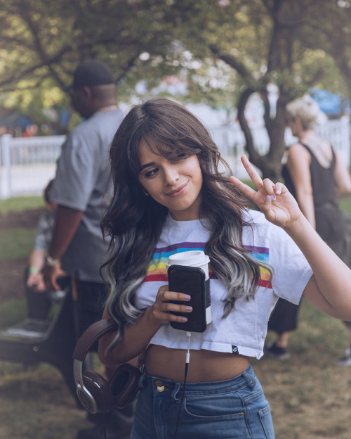 dailycamilacabello:Camila backstage at Lollapalooza | August...