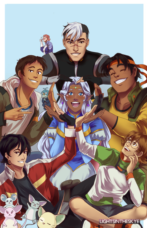 lightsintheskye:FORM VOLTRON! (click for better resolution!) I...