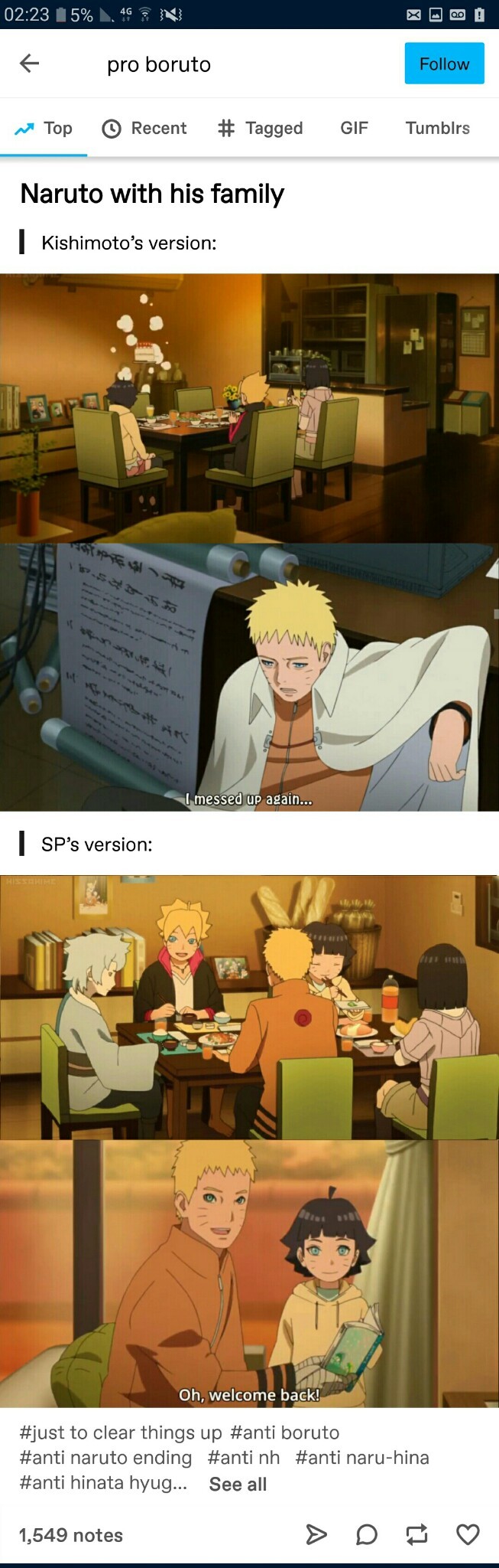 Naruto Anime 549