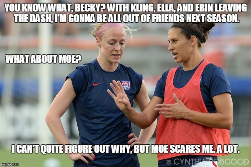 Yaasss #CarliLloyd #BeckySauerbrunn #USWNT #LMAO