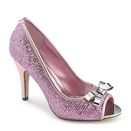 Hot Sexy Heels — super cute pink prom or party shoes with silver...