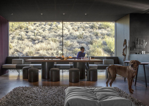 kazu721010:Hidden Vallery Desert House / Wendell Burnette...