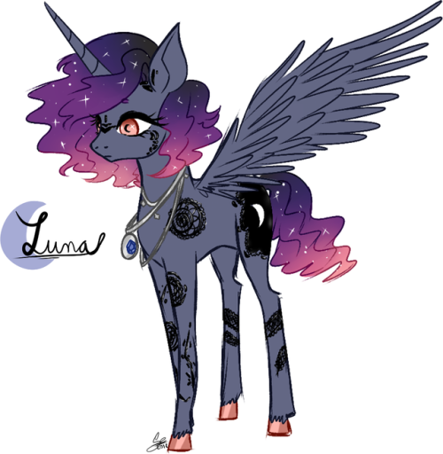 simpleartstudent:MLP REDESIGNS!!!There we go! First one done...