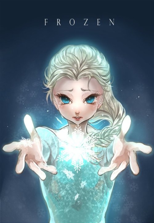 princessesfanarts:FROZEN - ELSA by NoahXica