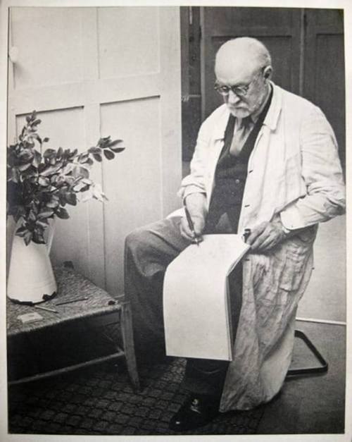 colin-vian: Brassai - Henri Matisse Sketching (Hommage,...