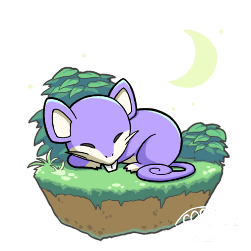 cosmic-albacore:Inktober Day ! A sleepy Rattata :D