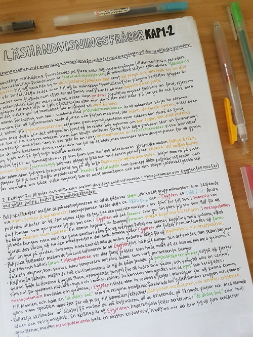 humanstudyblr:This is how my notes are looking these days! We...