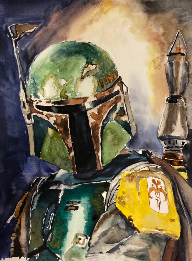 boba fett painting | Tumblr