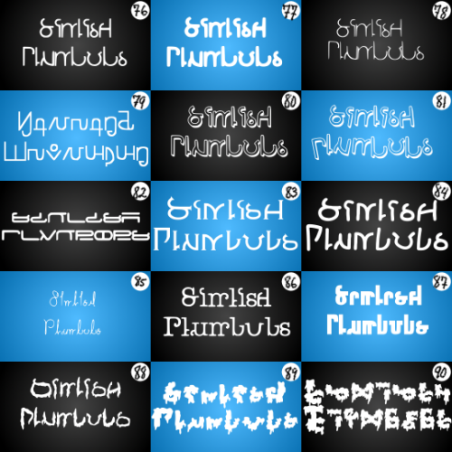 franzillasims:Giant List of Simlish Fonts - Collect ‘Em All!Do...