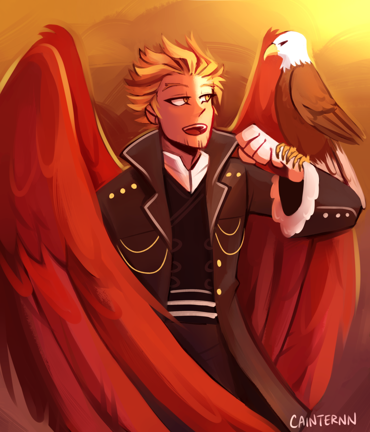 hawks fantasy au | Tumblr