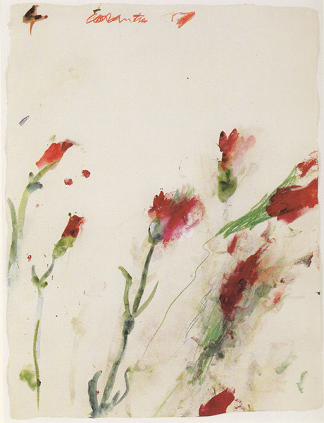 marottahour:Cy Twombly. Untitled No. 4 of the series:...