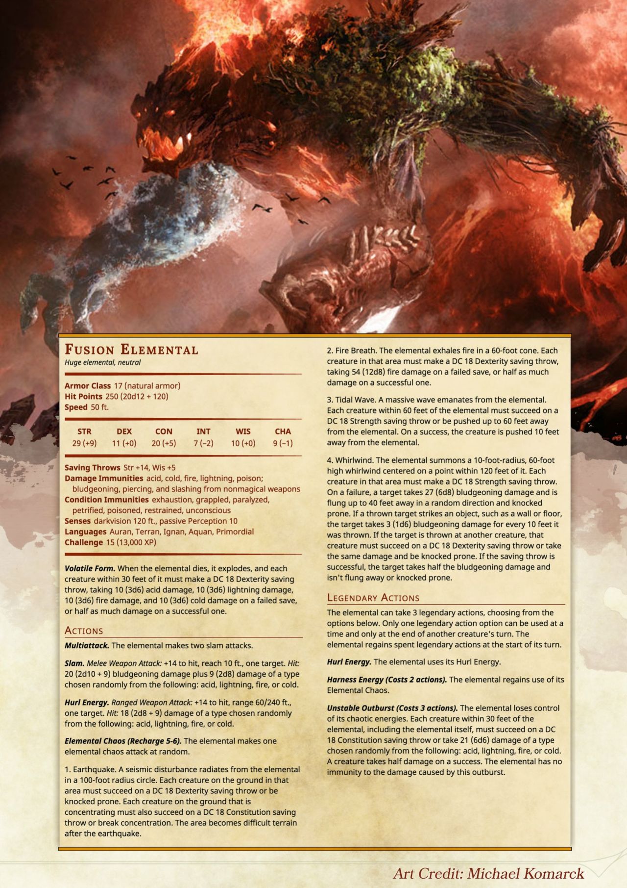 D&d 5e homebrew monsters - howinbox