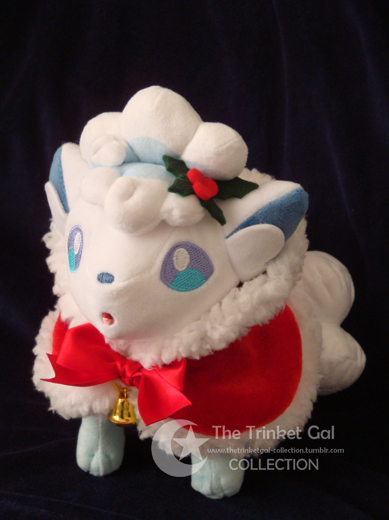 christmas vulpix plush