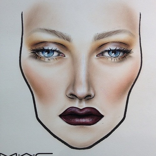 How To Do A Mac Face Chart