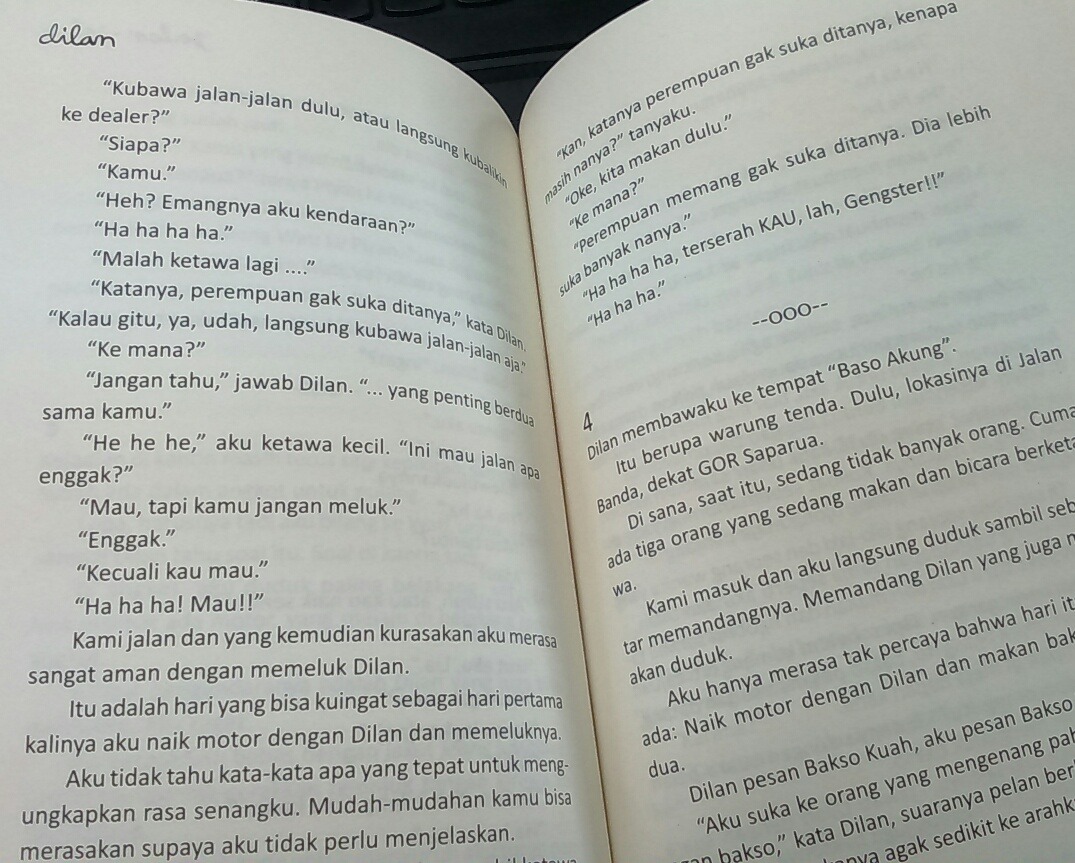 The Digital Quibbler This Is About Dilan Belakangan Novel