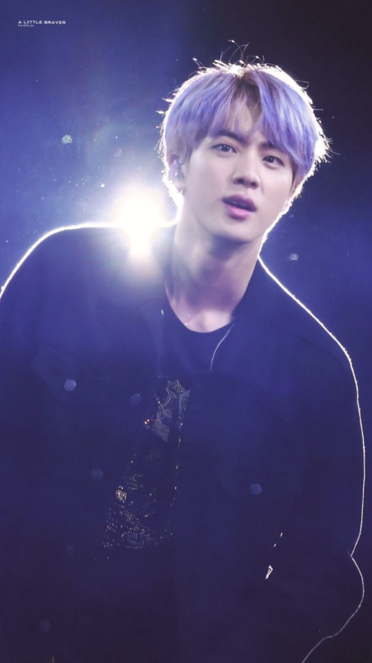 seokjin purple hair | Tumblr