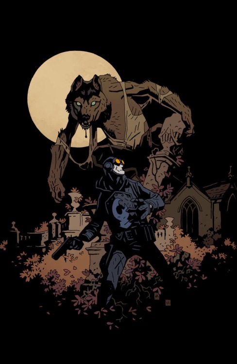 twofistedpulp:Mike Mignola, Year of Monsters variant cover...