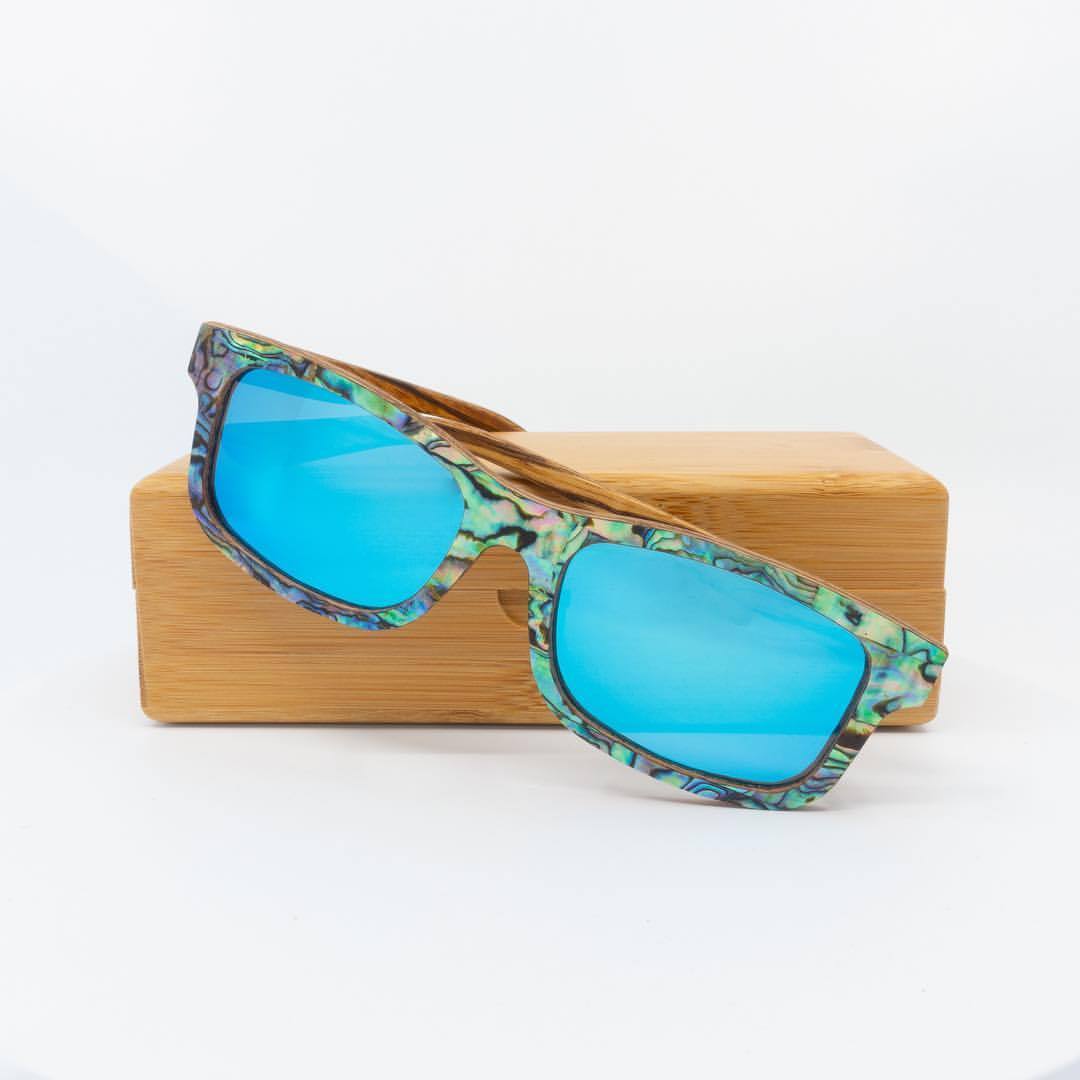 Silver Dunes Shop — Abalone shell sunglasses made just for