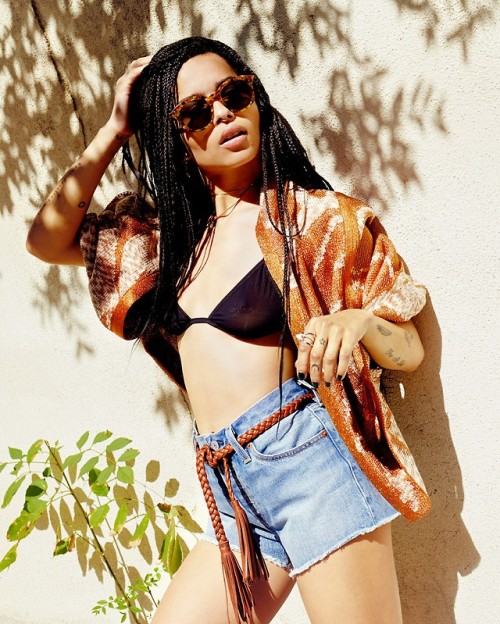 midnightcelebs:Zoe Kravitz