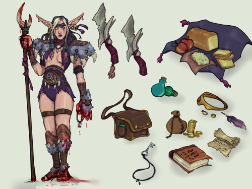 warcraft night elf nesiryn blood