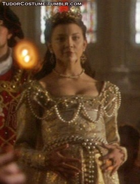 Anne Boleyn’s Coronation Gown (The Tudors, 2007). | Tudor Costume