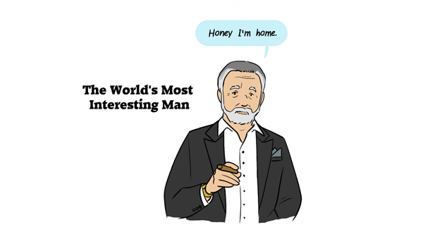 thehumon:
“ I just found out commercial characters have their own little fandoms and it’s the funniest thing in the world when people make them interact.
I love how The World’s Most Interesting Man (link) and Old Spice Guy (link) are all like “Hell...