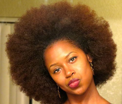 naturalhairqueens:fro on fleek