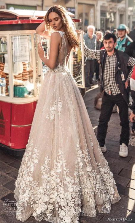 (via Dimitrius Dalia 2019 Wedding Dresses — “Obsessed” Bridal...