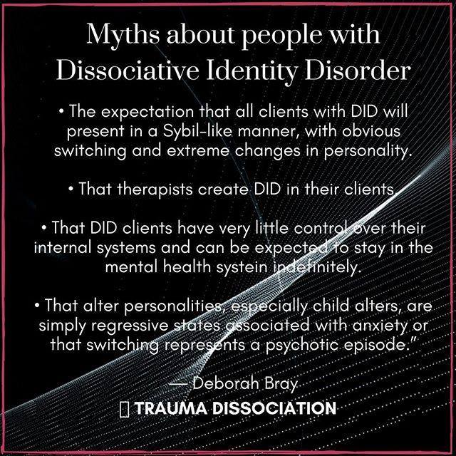 dissociation and signs of trauma