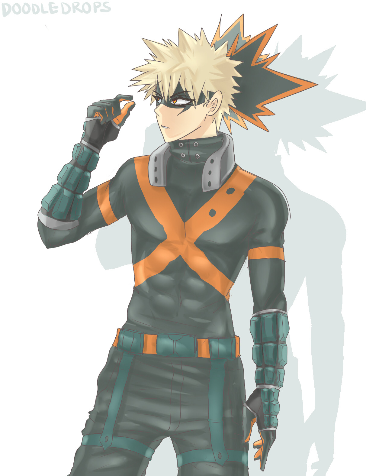 winter costume bakugou