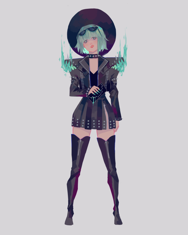 goth rei figure