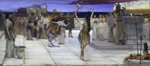 loumargi:A Dedication to Bacchus – Sir Lawrence Alma-Tadema