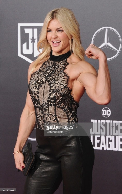 a12lmwbm:Brooke Ence at the Justice League World Premier