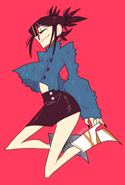 Gorillaz Noodle fanart | Tumblr