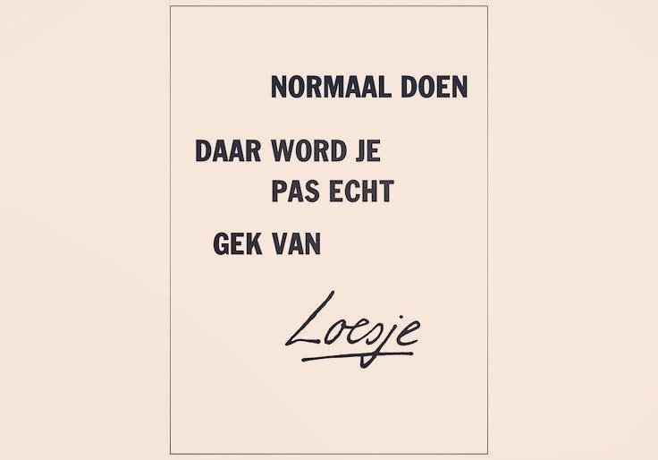 Loesje Posters Je Moet Niet Alles Geloven Wat Je Denkt Loesje