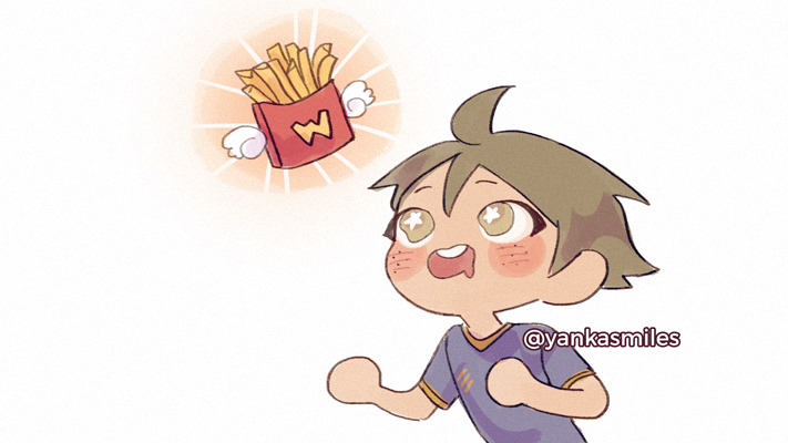 chikn nuggit french fry chikn nuggit french fry