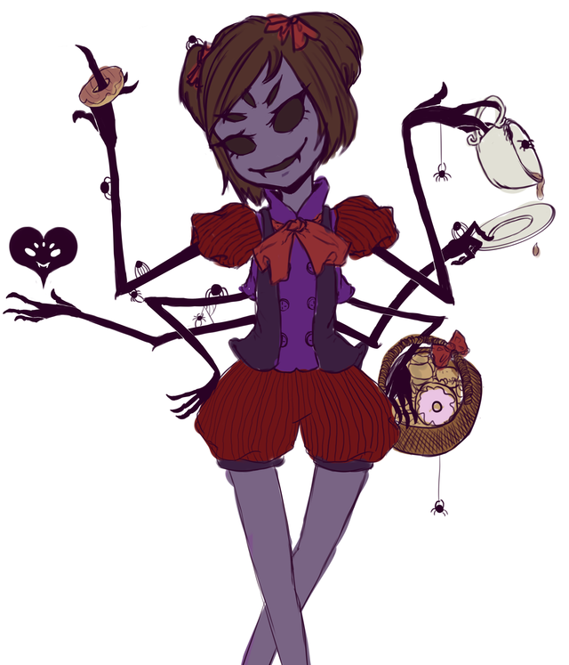 Old Unfinished Wip Of Muffet From Undertale..