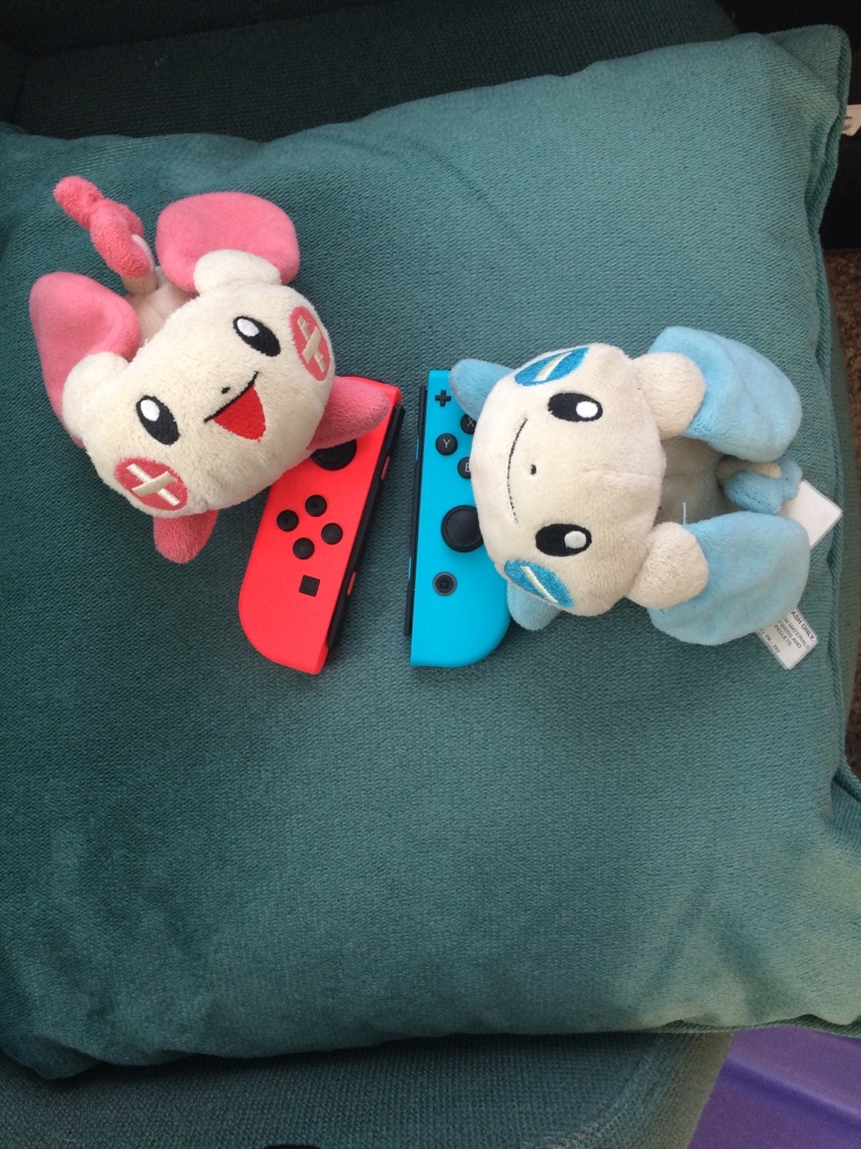 pokemon plusle and minun plush