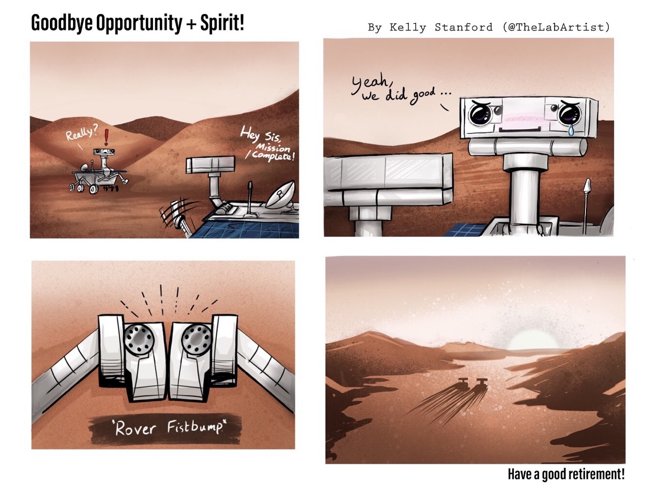 Opportunity марсоход комикс