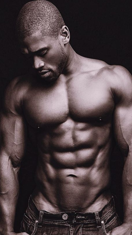 Pierre vuala black king muscle male body. 