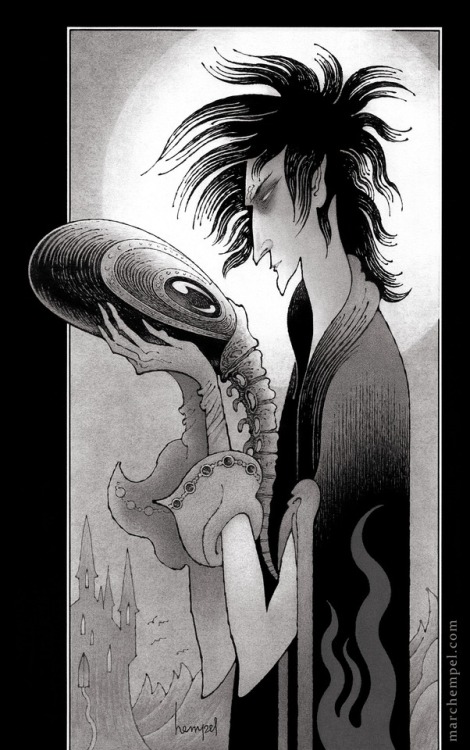 marchempel2:One of two new Sandman drawings currently being...